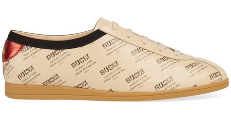 gucci stamp falaker sneakers|Gucci Falacer Stamp Sneakers .